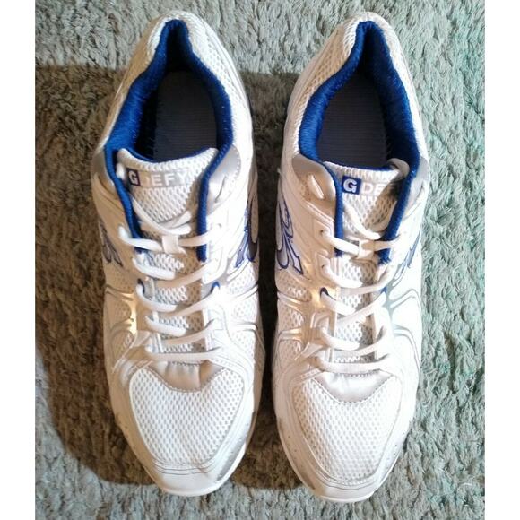 Gravity Defyer GDefy Super Walk Athletic Shoes White & Blue TB9004MWS Mens 15 M - Picture 6 of 8